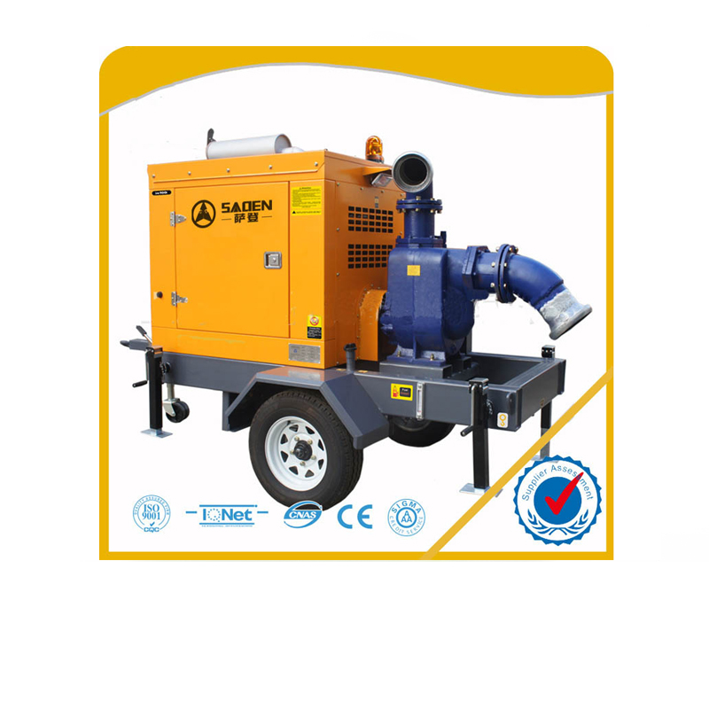 14寸移動防汛泵車大流量排污泵