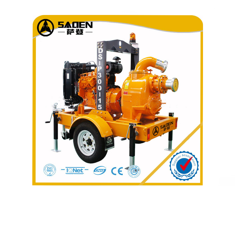 12寸防汛移動泵車