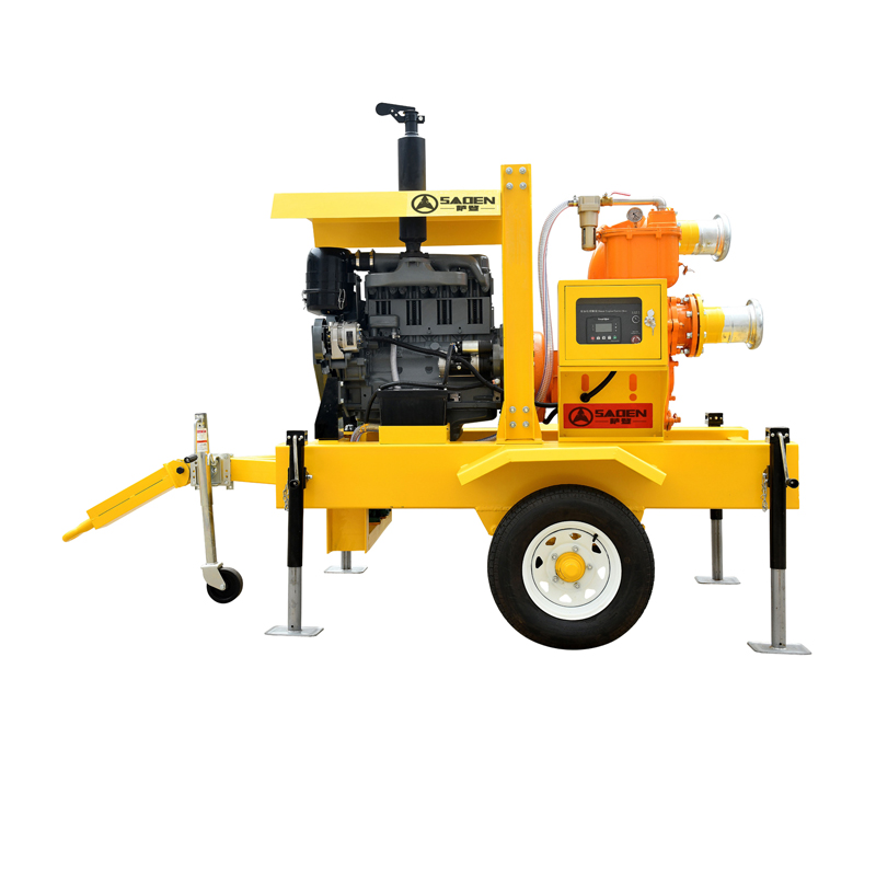 16寸大流量移動防汛泵車