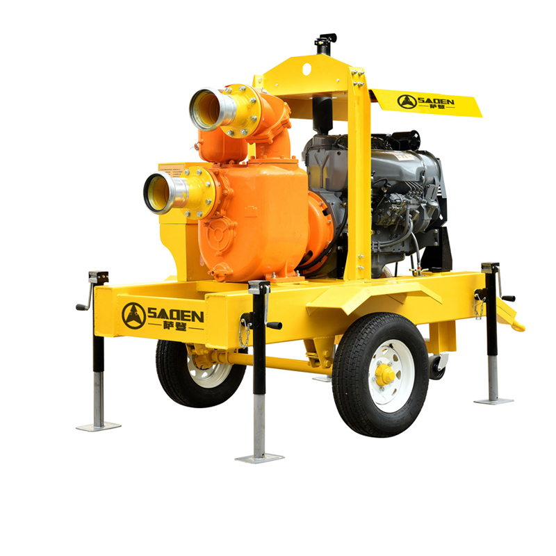 10寸大流量排污泵車